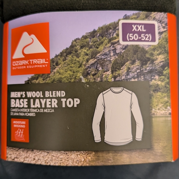 NWT XXL Ozark Trail Merino Wool Base Layer - Picture 2 of 3